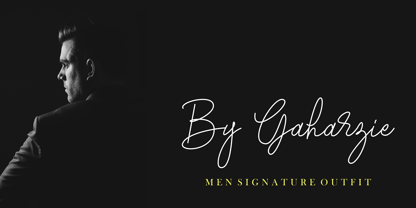 Example font Brotherside Signature #8